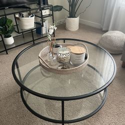 Glass Coffee Table 