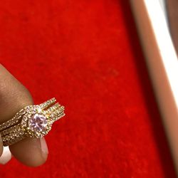 10KT GOLD WEDDING RING FOR WOMEN 