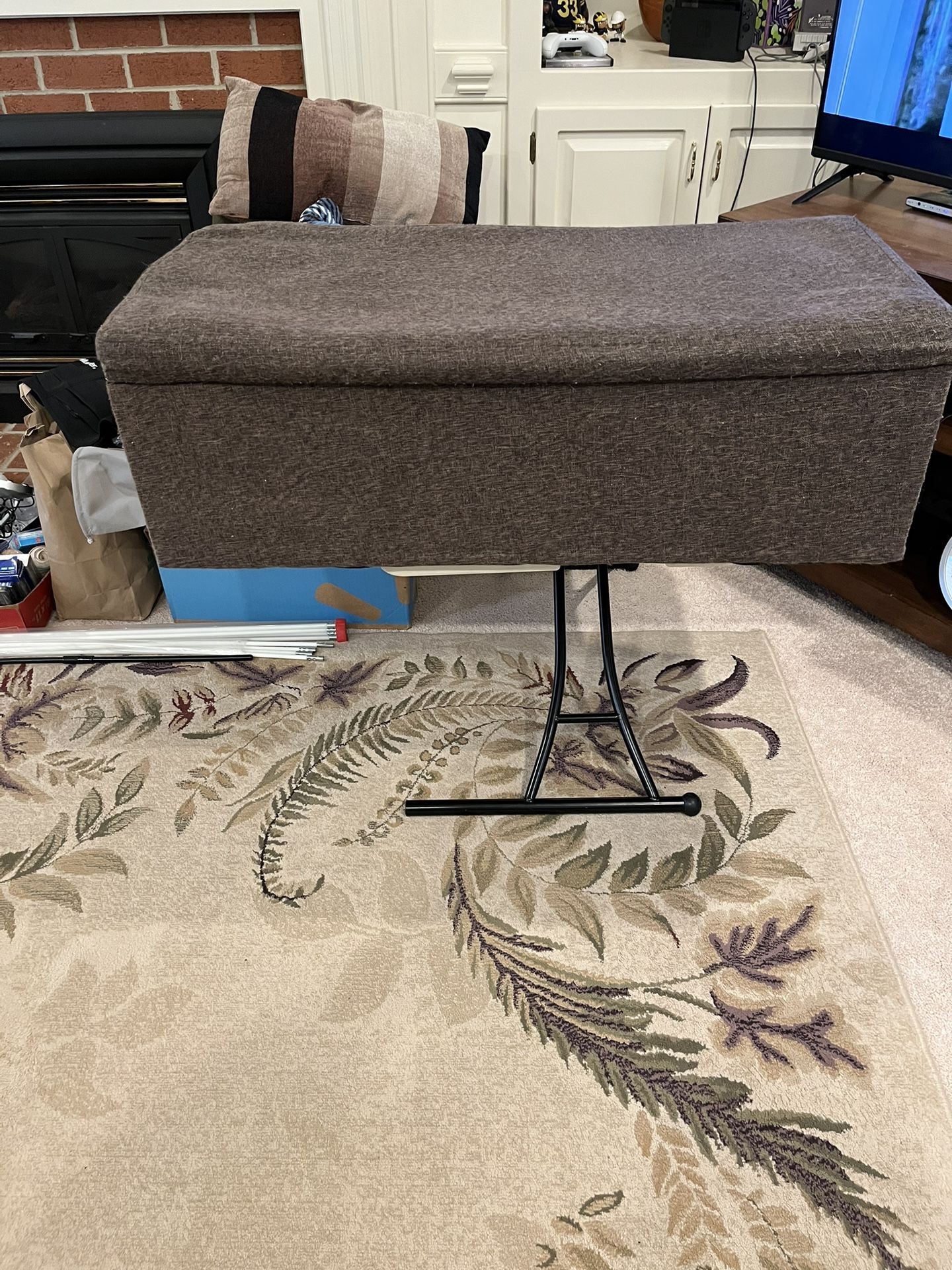 Ottoman Foot Stool Storage