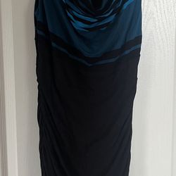 Black And Blue Dress