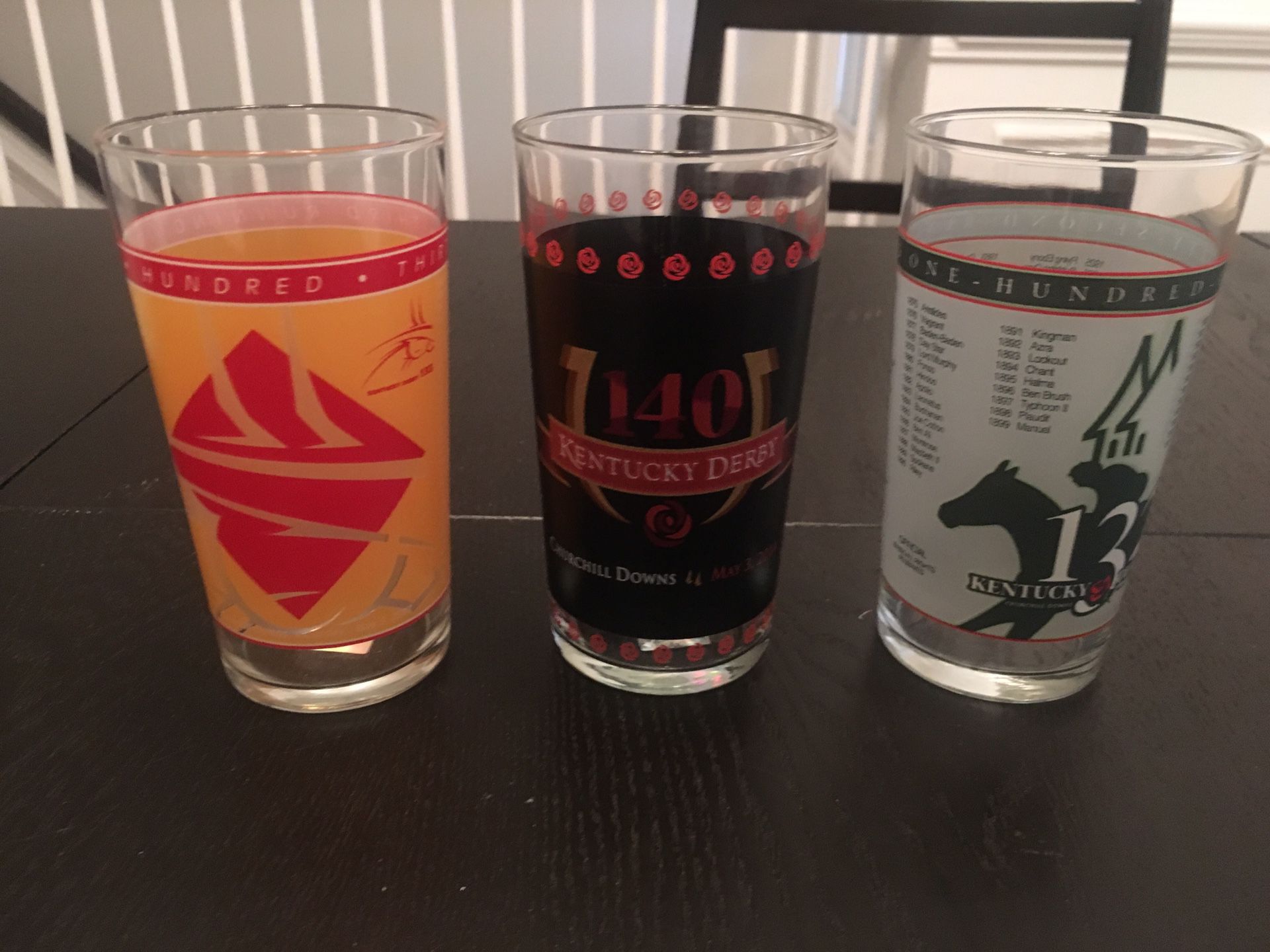 Lot of 52 Kentucky Derby Collectible Glasses from 06 07 & 2014