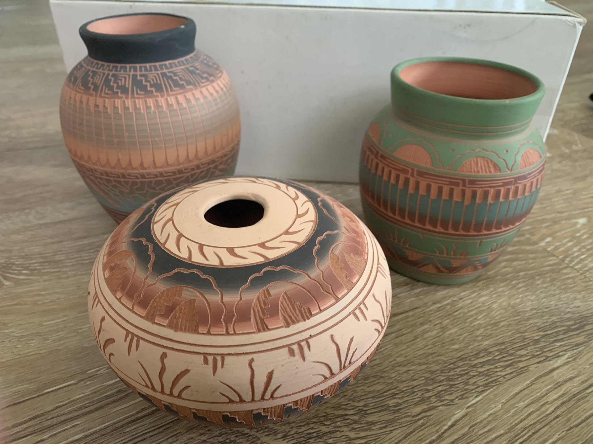 Navajo pottery vases