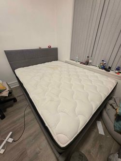 Bed Frame with Mattress