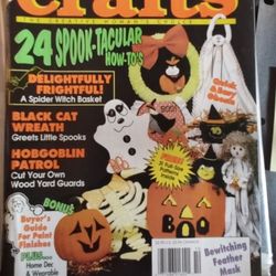 Crafts Magazine Halloween October 1991