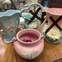 Vintage Weller Hull Pottery Vases $25 EACH