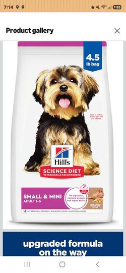 Hills SCIENCE Diet- Dog Food
