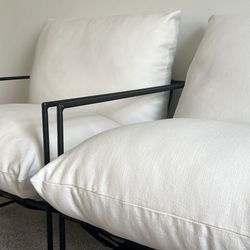 Two (plush & comfy) Chairs For Sale. Sold As A Set.