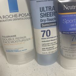 La Roche- Posay & Neutrogena Sunscreen $$10😲😲