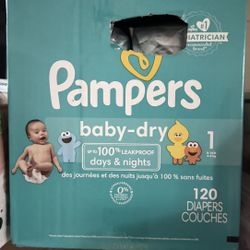 Pampers Size 1 “Baby Dry” 