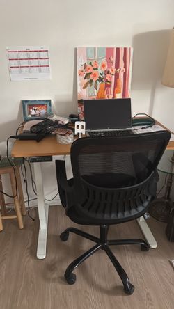 Height Adjustable Table + Chair