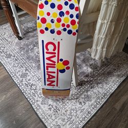 Civilian Pocka Dot Skate Board (I Call It Wonder Bread)