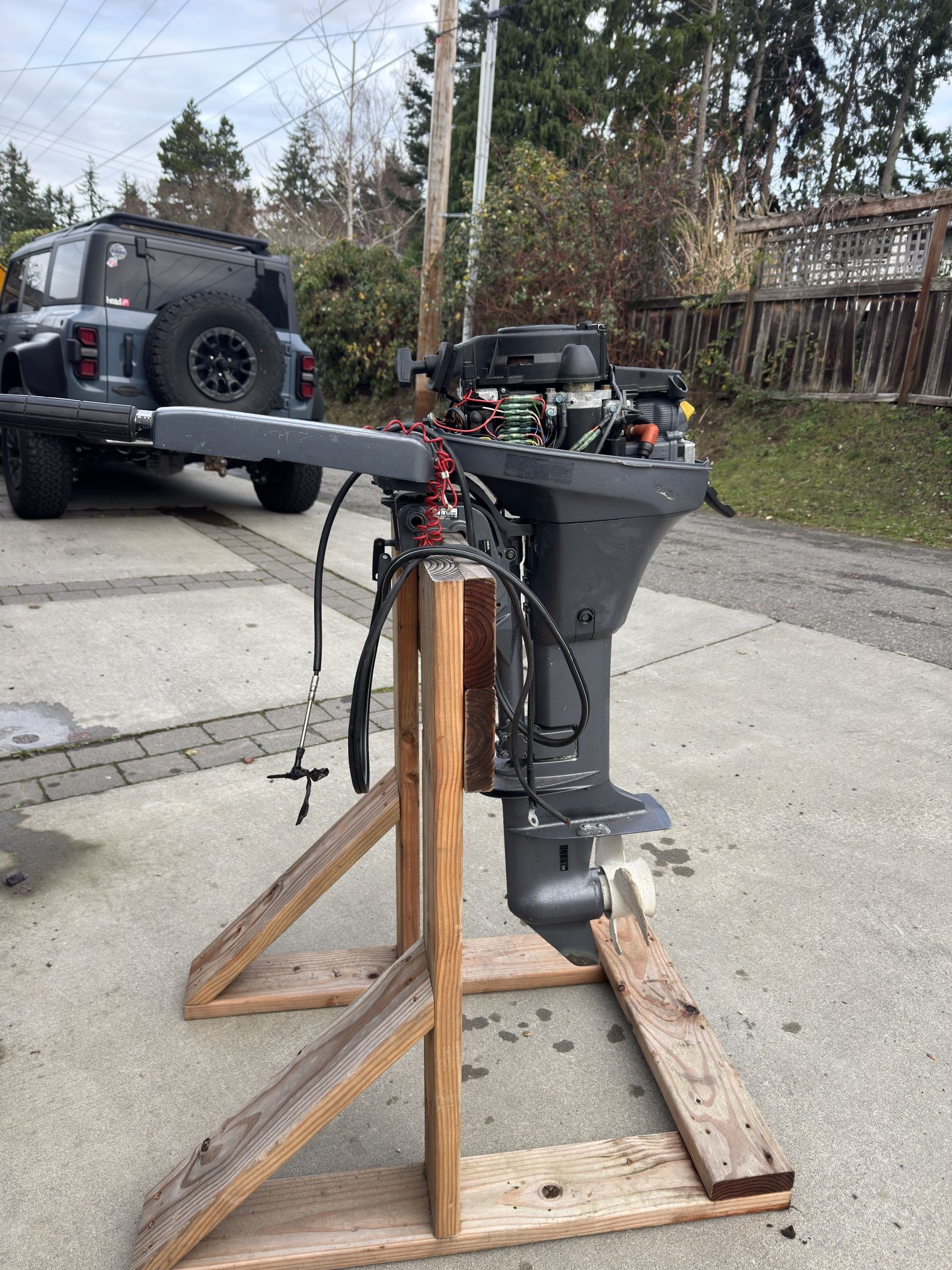 Yamaha 9hp Outboard-long Shaft