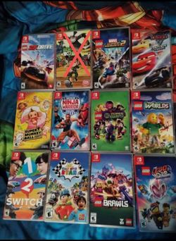 Nintendo switch games, $15 each