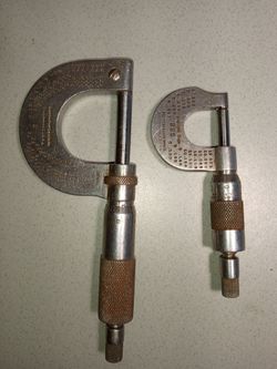 Brown & Sharpe micrometers