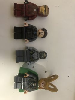 Lego Marvel Mini figures