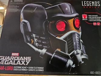 MARVEL LEGENDS GUARDIANS OF THE GALAXY STAR-LORD ELECTRONIC HELMET