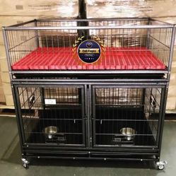 Dog pet cage kennel with whelp top new in box 📦