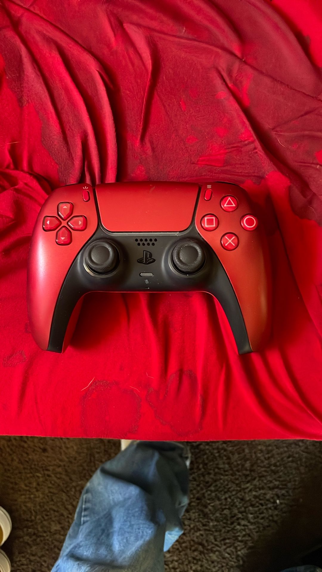 PS5 Controller Red