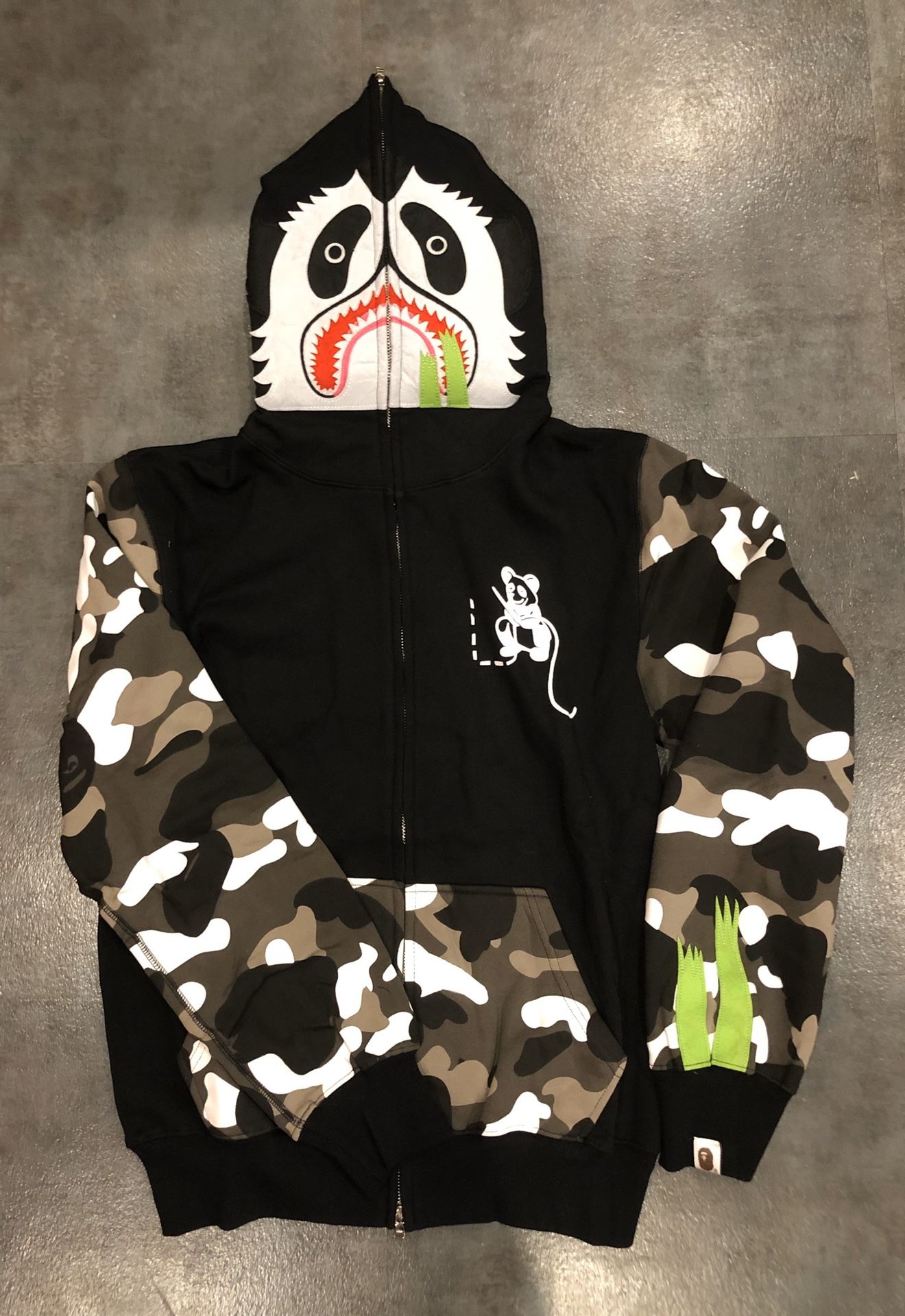 Bape panda jacket size L fits M