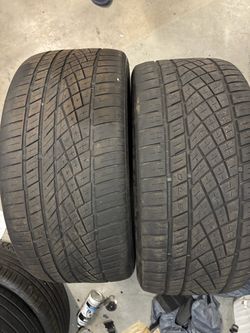 (2) 275 40 20 continental tires x6