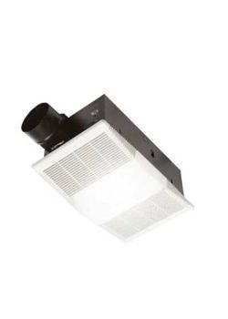 Broan 765H80L 80 CFM Ceiling Bathroom Exhaust Fan with Light and Heater