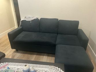 Couch with autumn