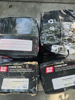 Grip Rite Plywood Clips boxes