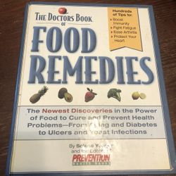 The Doctors Book Of Food Remedies Hardcover Book