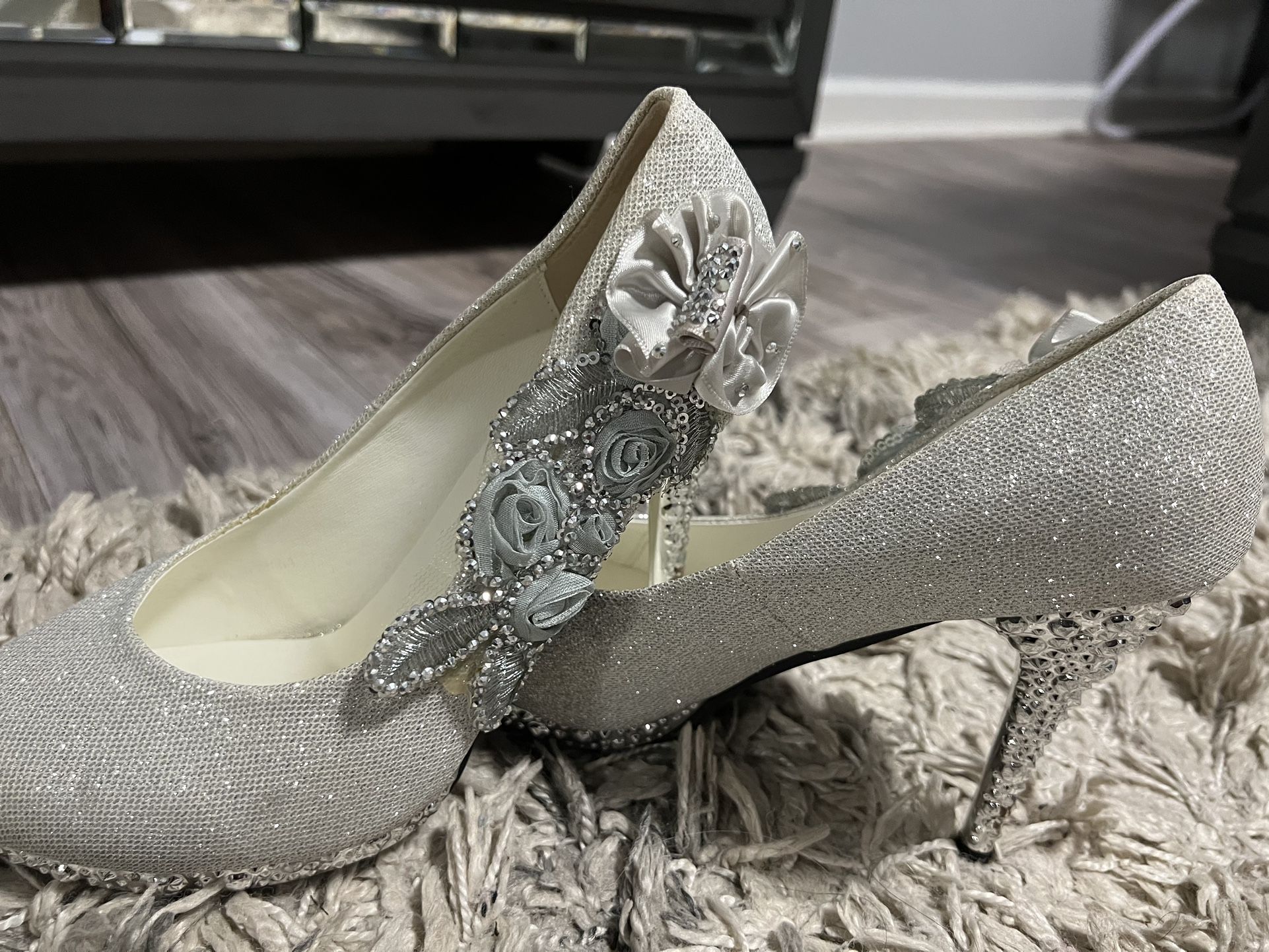 White Wedding Shoes
