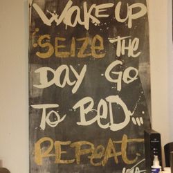 Oliver Gal Sieze The Day Print