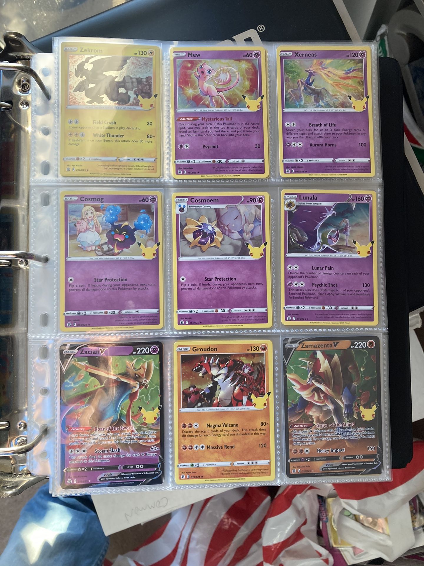 Complete Set Pokémon 25th Anniversary