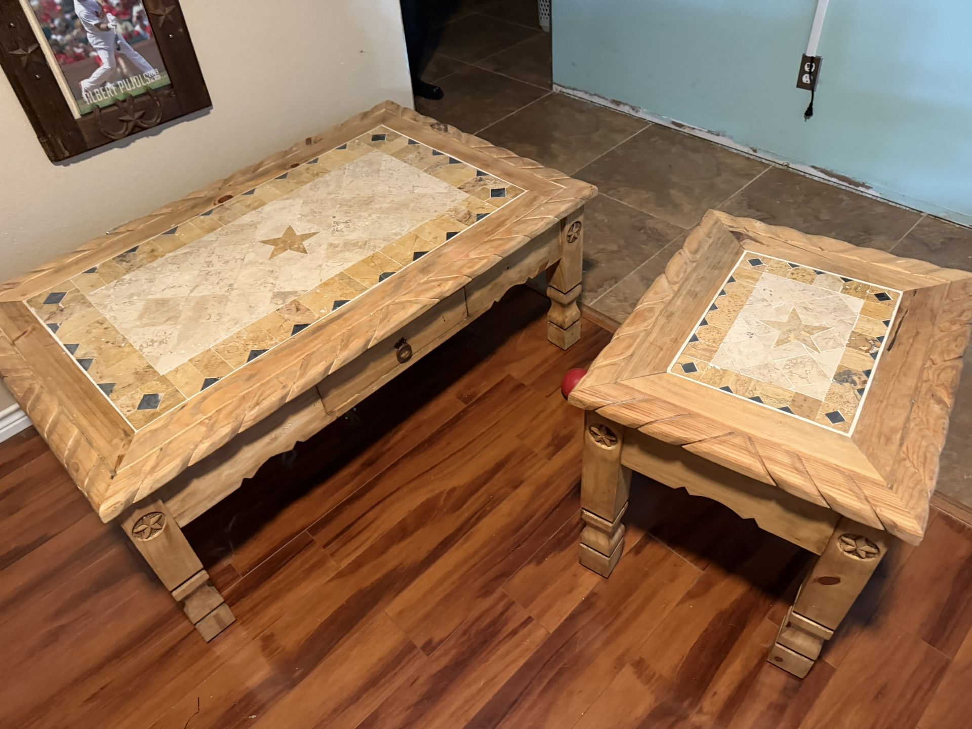 Coffee Table And End Tables