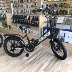 Aipas 28mph Folding E-Bike 60Mile Range 
