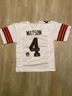 Deshaun Watson Cleveland Browns Autographed Jersey Beckett COA