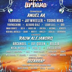 Vibra Urbana GA 2 Tickets SATURDAY ONLY