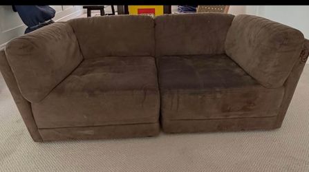 Brown Sectional Couch