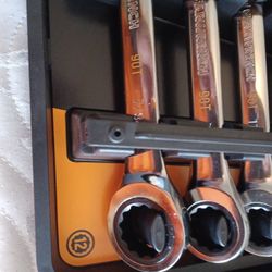 18 Pack Ratcheting Wrenches 