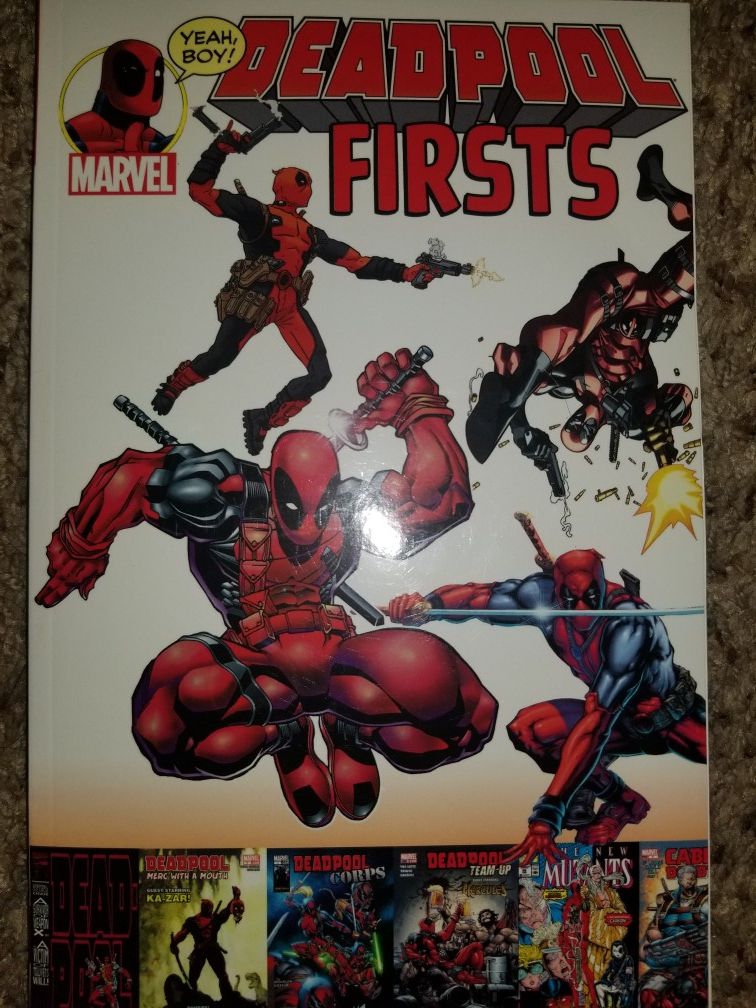 Deadpool Firsts (Marvel) Book