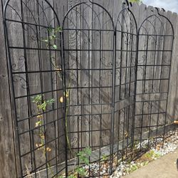 Metal Plant Trellis (Set Of 2)