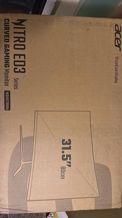 31.5” 1440p 280 Hz Acer Gaming Monitor