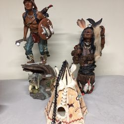 Native American Statues/Figures ($30 For All)