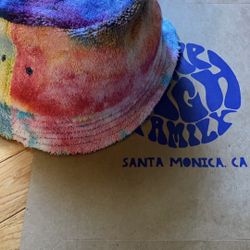 Camp High Psychedelic Hand Die Bucket Hat