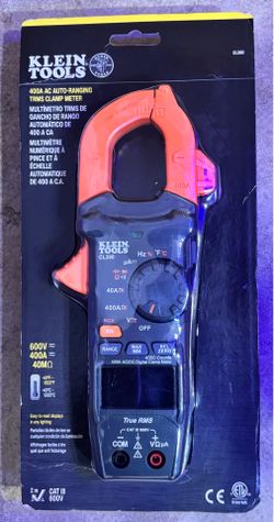 🔥🔥NEW IN BOX🔥🔥🔥Klein Tools CL390 400A AC/DC Clamp Meter – $75