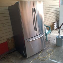 Samsung Side By Side Fridge With French Doors 