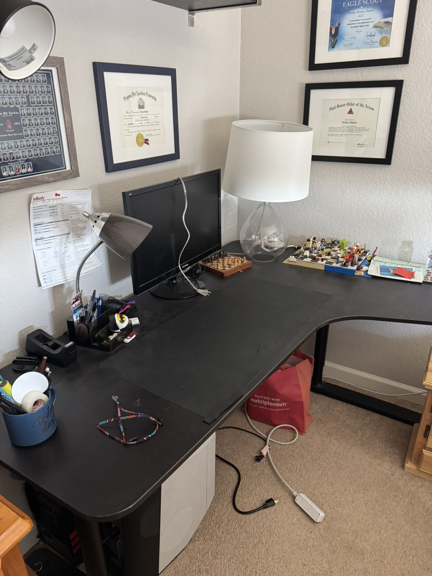 IKEA corner desk