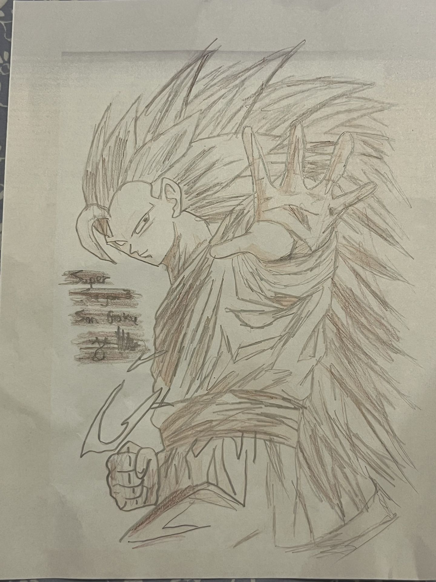 Sayian 3 Goku