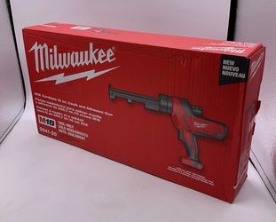 Milwaukee new 10 oz adhesive gun 18M