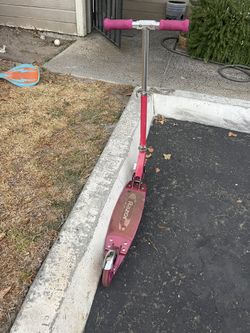 Pink Scooter