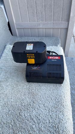 RYOBI 18 volt Charger Plus with Battery