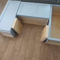 New Grey Kitchen Cabinets